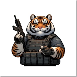 Tactical Tiger Posters and Art